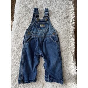 Osh Kosh B’Gosh Vestbak Vintage Sz. 6/9 Mo. Overalls. RARE. Cute